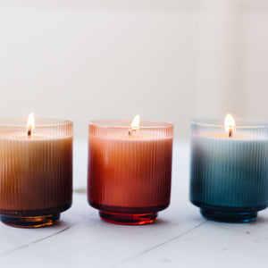 Cashmere + Rum Radiance Soy Candle - Calyan Wax Co.