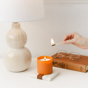 Cedar + Tobacco Dignity Series Soy Candle - Calyan Wax Co.