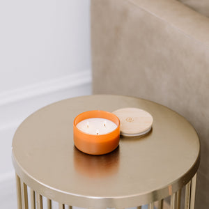 Chestnut + Oakwood 3-Wick Resilience Soy Candle - Calyan Wax Co.