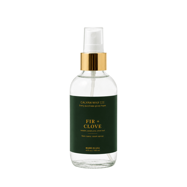 Fir + Clove Non-Toxic Room Spray - Calyan Wax Co.