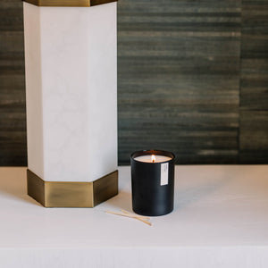 Home + Holiday Matte Black Tumbler - Calyan Wax Co.
