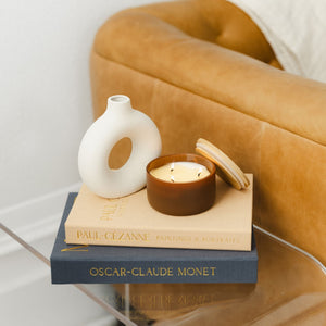 Mahogany + Cashmere 3 - Wick Resilience Soy Candle - Calyan Wax Co.