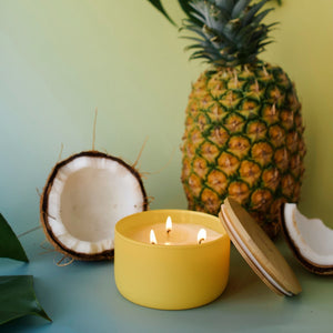Pineapple + Coconut Resilience Series Soy Candle - Calyan Wax Co.