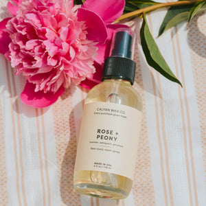 Rose + Peony Non - Toxic Room Spray - Calyan Wax Co.